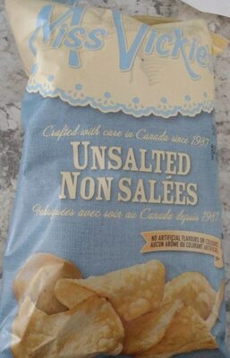 Unsalted potato chips