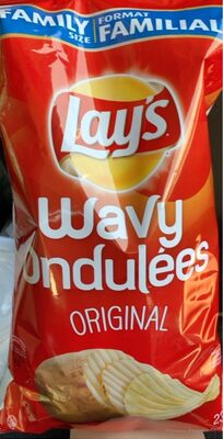 Chips onduléss