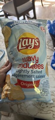Wavy Lays Lightly Salted Chips