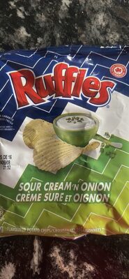 Sour Cream 'n Onion Flavoured Potato Chips