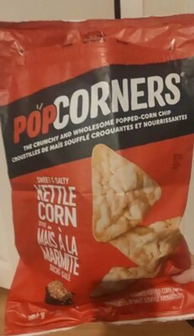 Kettle Popped-Corn Snacks Sweet & Salty front packaging