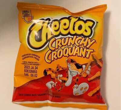 Cheetos crunchy croquant