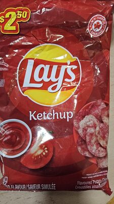 Ketchup Chips front packaging