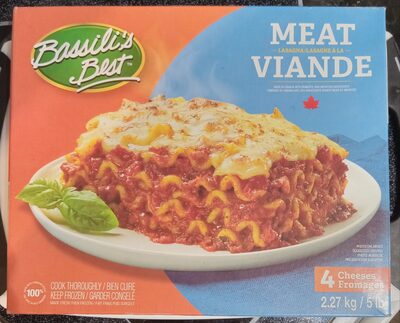 4 Cheeses Meat Lasagna