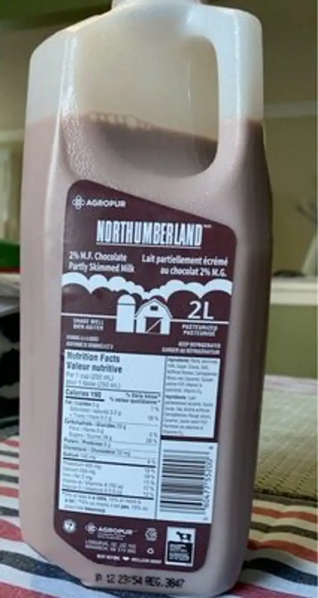 Lait au chocolat