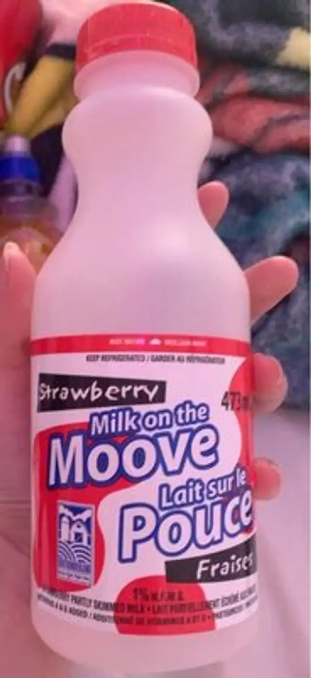strawberry milk on the moov
