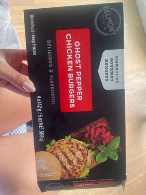 Ghost Pepper Chicken Burger