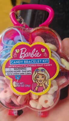 Barbie Candy Bracelet Kit front packaging