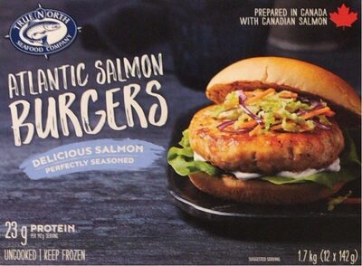 Atlantic Salmon Burgers