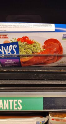Veggie Bacon Strips front packaging