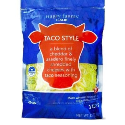 Taco Style Shredded Cheese Blend