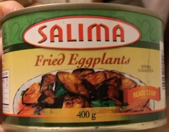 Fried eggplants