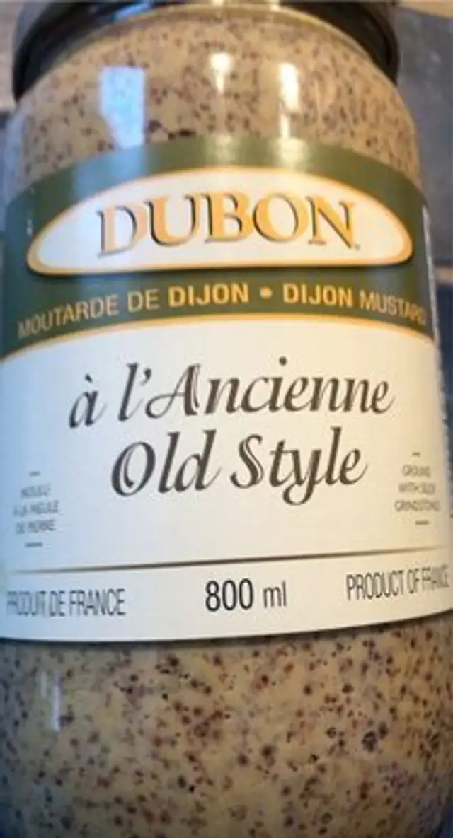 Moutarde de Dijon à l’ancienne