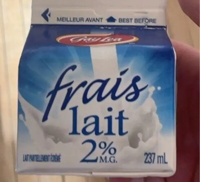 Frais lait