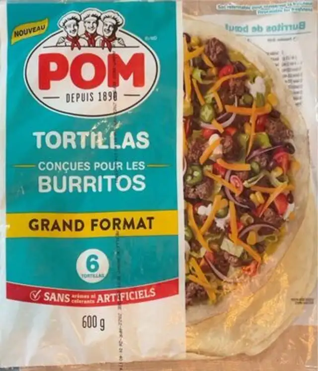 Tortillas burritos