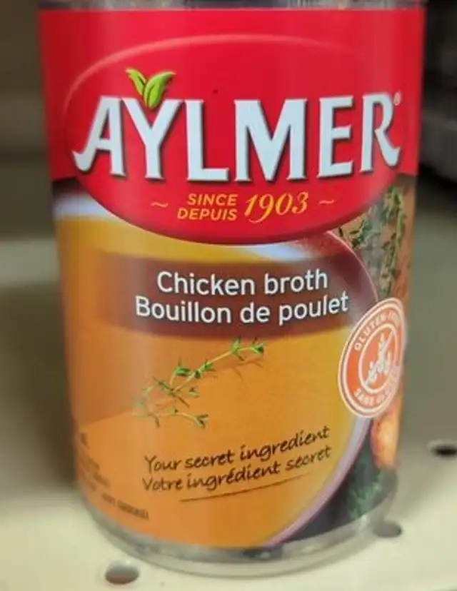 Chicken broth