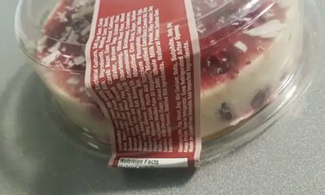 Cranberry cheesecake