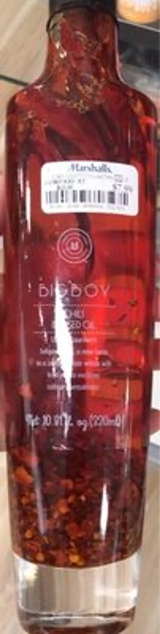 Chili infused oil