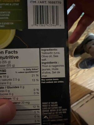 Flaked Light Ahi Tuna Infused In Olive Oil