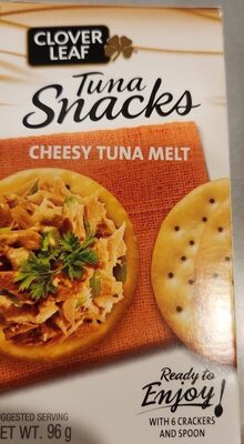 Cheesy tuna meltTuna Snacks