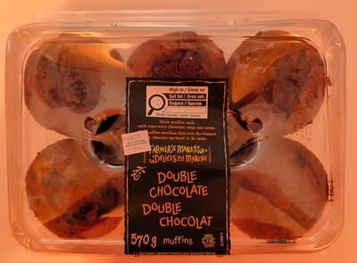 Muffins double chocolat