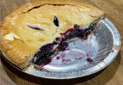 Blueberry pie