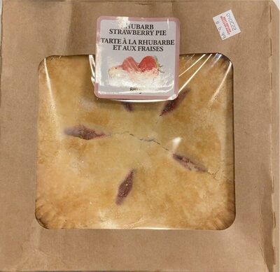 Rhubarb Strawberry Pie