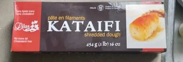Pâte en filaments Kataifi