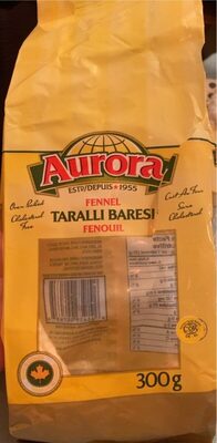 Taralli Baresi fennel