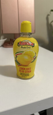 Lemon Juice front packaging