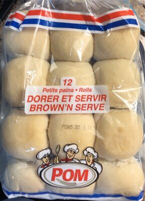 Brown and serve rolls