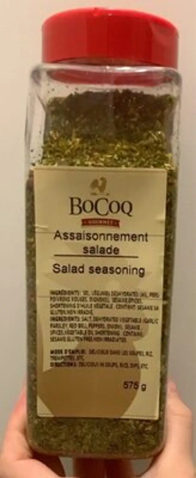 Assaisonnement salade