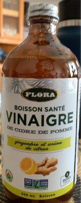 Apple Cider Vinegar Ginger & Lemon Flavor