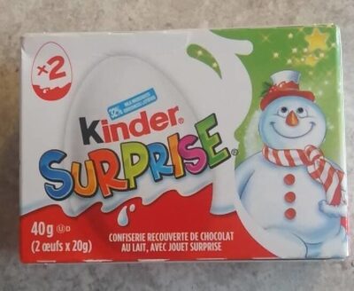 Kinder surprise front packaging