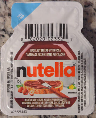 Tartinade aux noisettes avec cacao