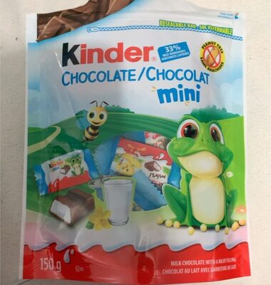 kinder chocolates front packaging