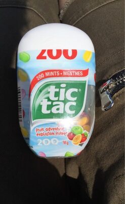 Tic tac explosion fruite