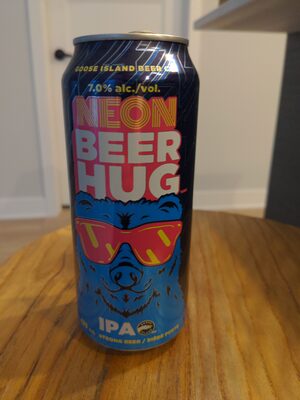 Néon beer hug