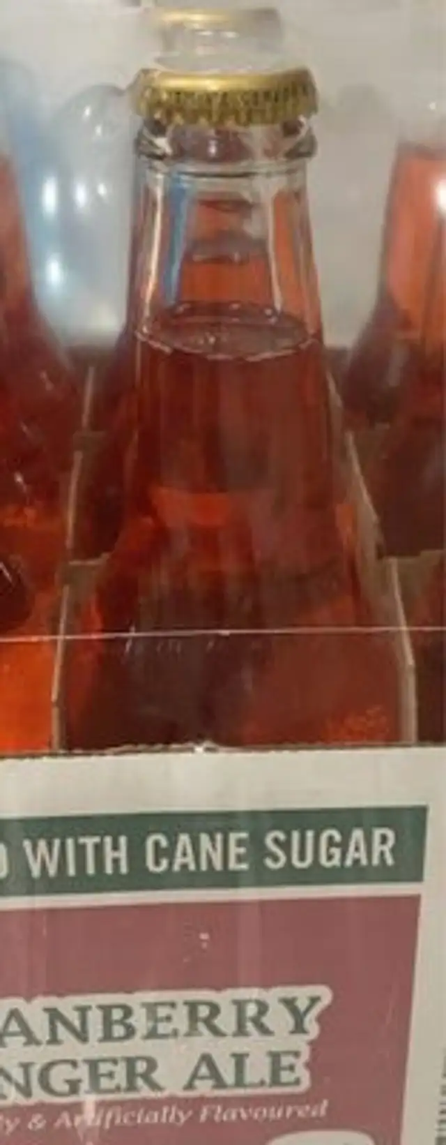 Cranberry ginger ale