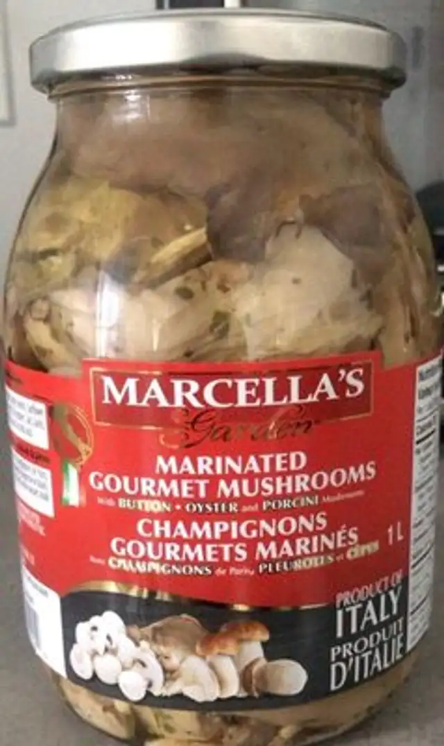 Champignons gourmets marinés