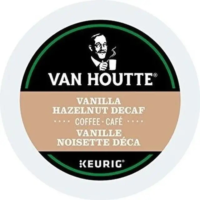 Vanilla hazelnut decaf k-cups -count