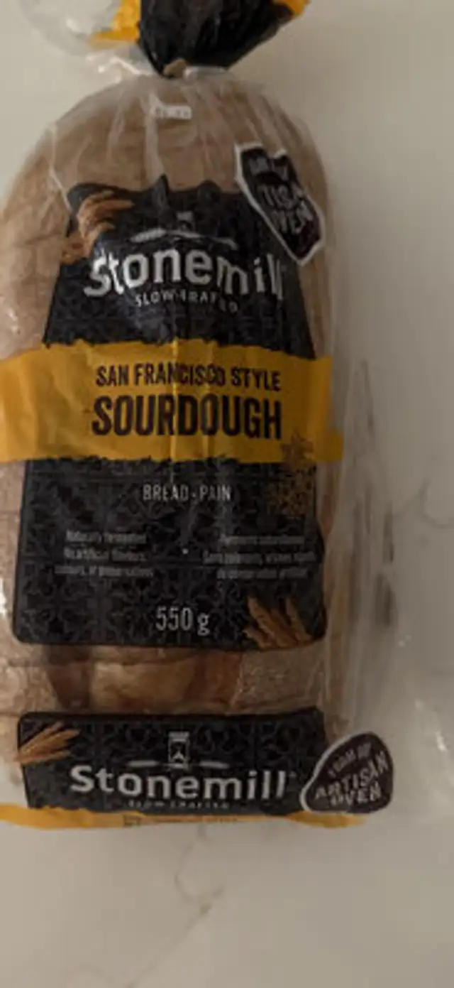 San Francisco Style Sourdough front packaging