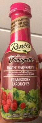 Gourmet Vinaigrette Ravin' Raspberry front packaging