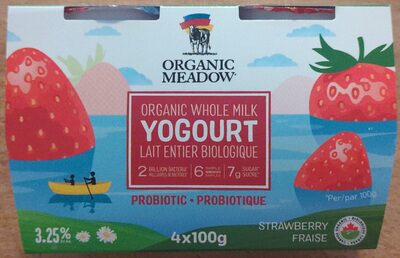 Organic Whole Milk Yogourt