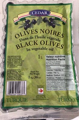 Olives noires