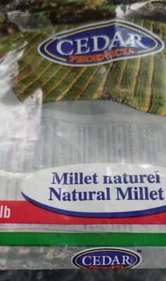 Millet naturel