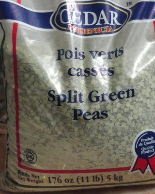Pois verts cassés