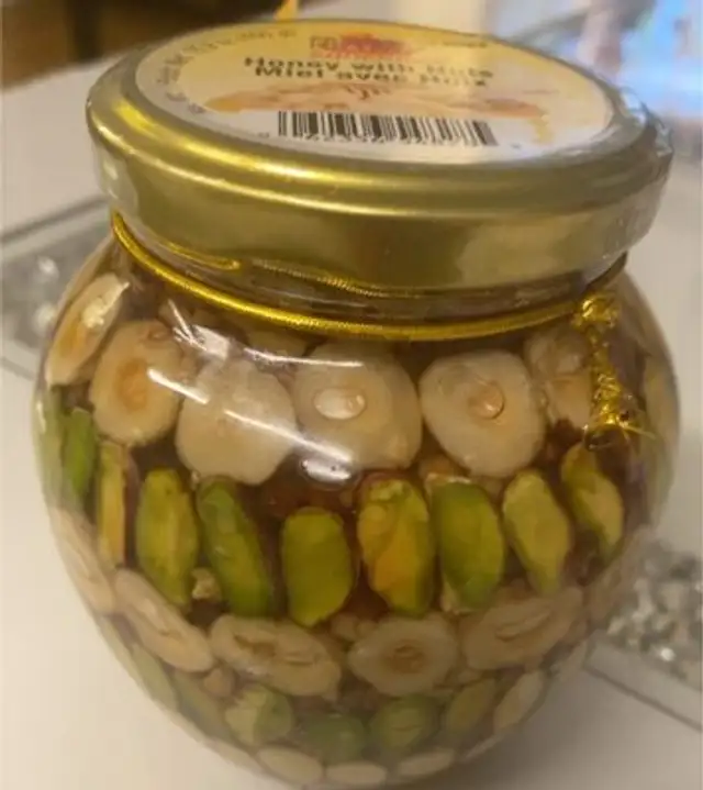 Honey with nuts