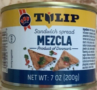 Mezcla sandwich spread with jamonilla
