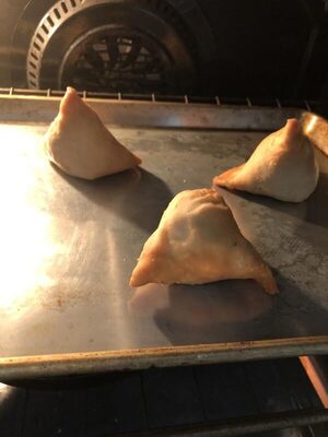 Samosas tofu épinards vegan